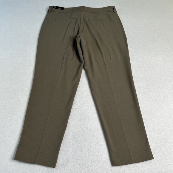 Liverpool Women's Size 8 NWT Skylar Dress Pants Slim Leg Crop Juniper Taupe - Picture 3 of 11